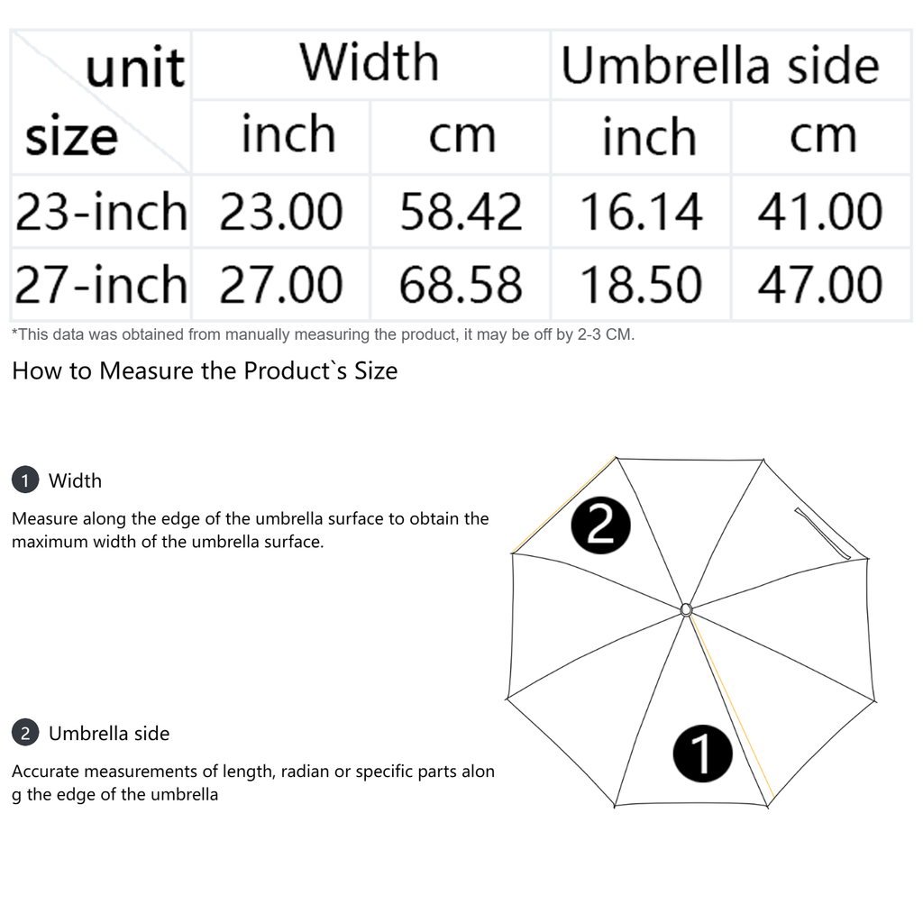 Keffiyeh Umbrella (23 and 27 inch)