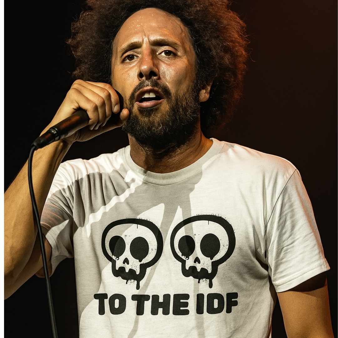 "Death to the IDF" T-shirt (Black Text) - Unisex classic tee
