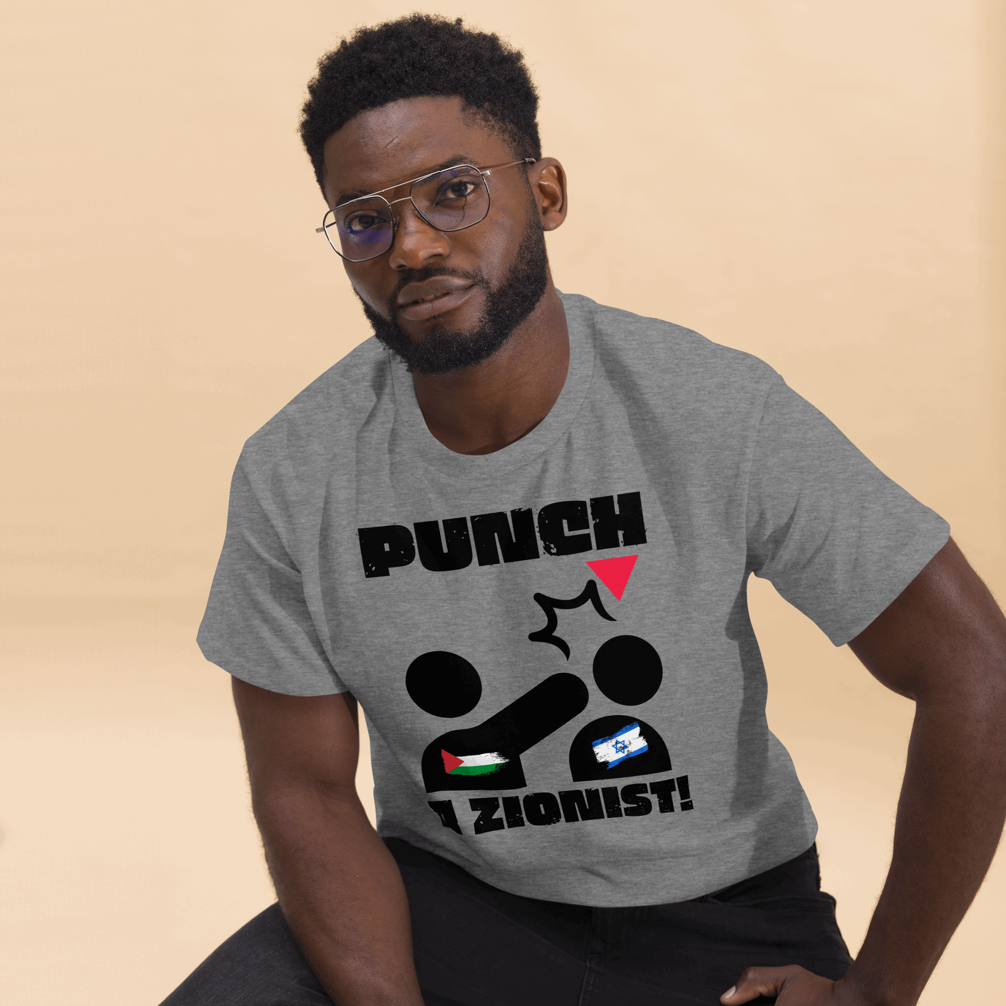 PUNCH A ZIONIST - Unisex Classic Tee