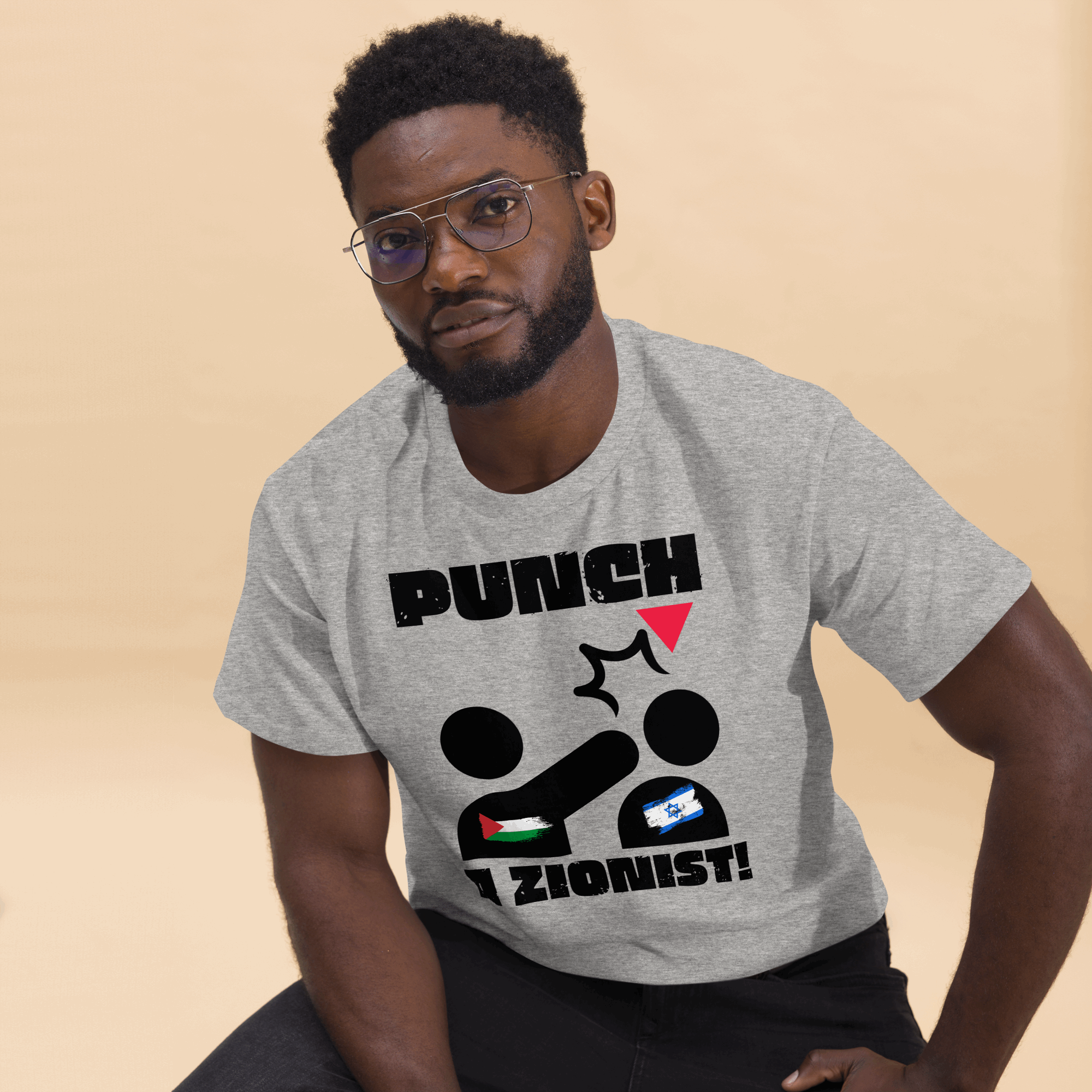 PUNCH A ZIONIST - Unisex Classic Tee