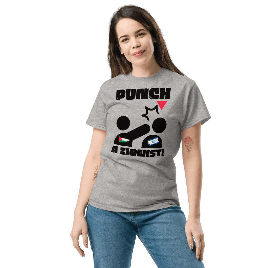 PUNCH A ZIONIST - Unisex Classic Tee