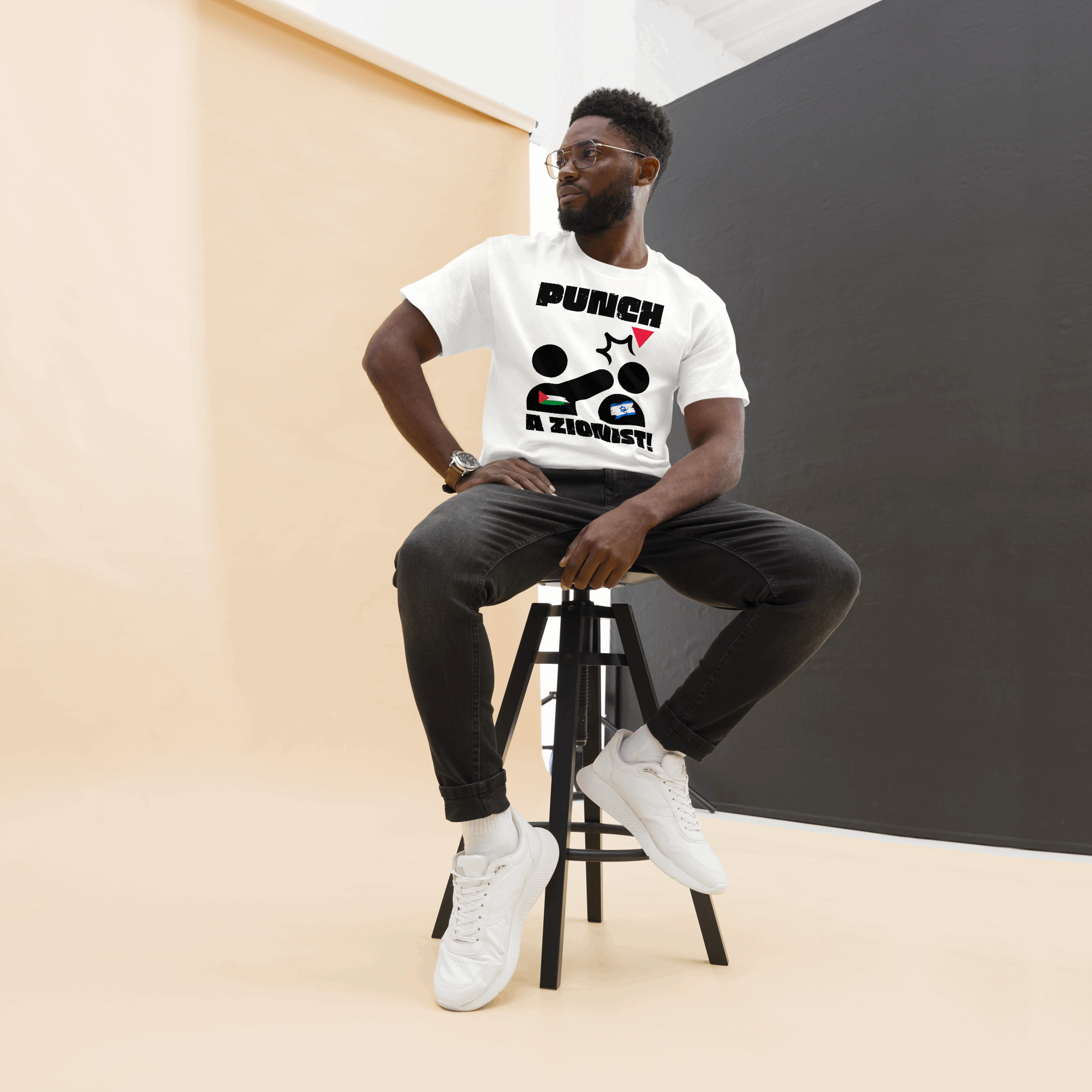 PUNCH A ZIONIST - Unisex Classic Tee