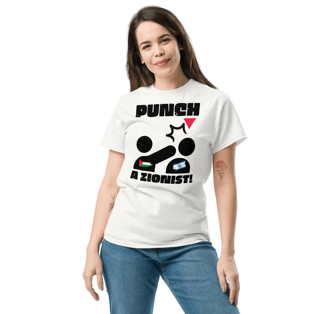 PUNCH A ZIONIST - Unisex Classic Tee