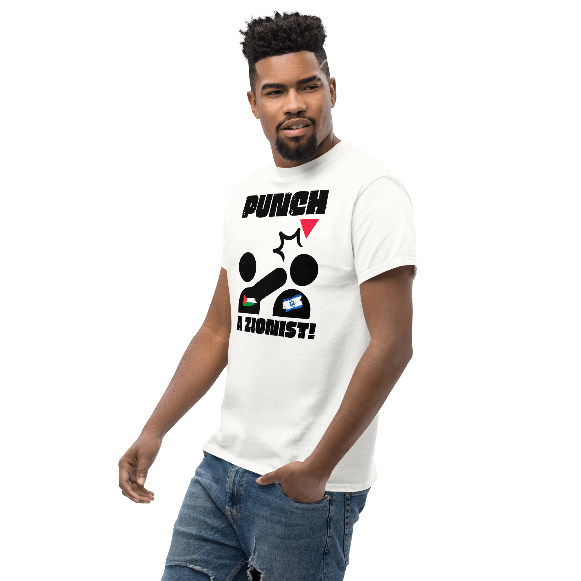 PUNCH A ZIONIST - Unisex Classic Tee
