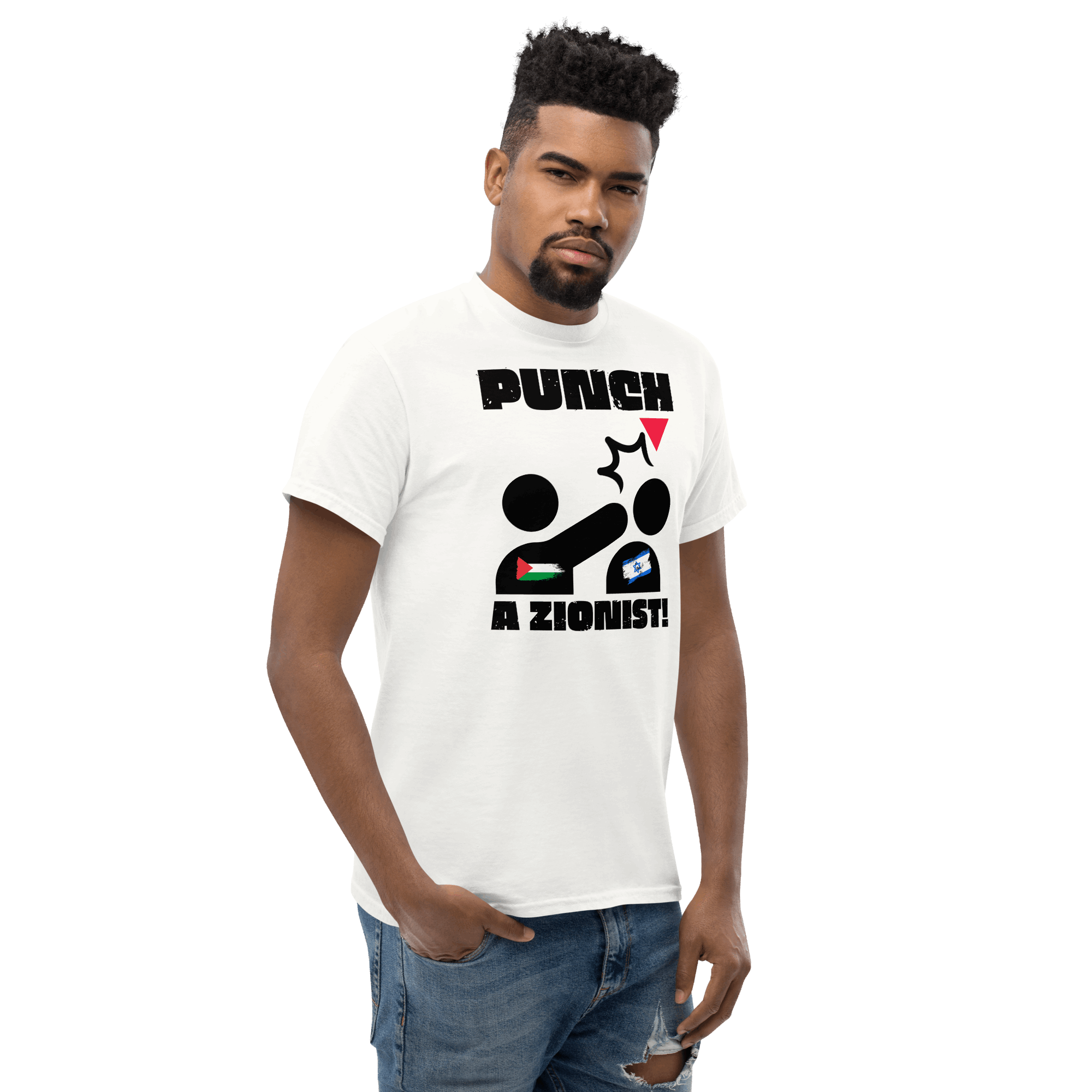 PUNCH A ZIONIST - Unisex Classic Tee